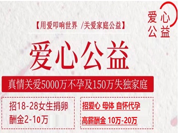 望江捐卵助孕生子 爱心志愿者招募